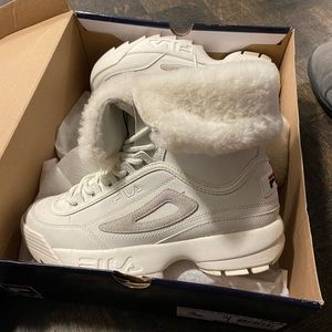 Fila disruptor boots
